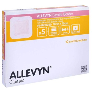 ALLEVYN Gentle Border 10x10 cm Schaumverb. Produktbild