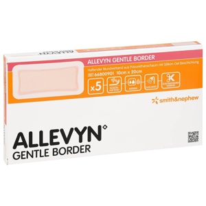 ALLEVYN Gentle Border 10x20 cm Schaumverb. Produktbild