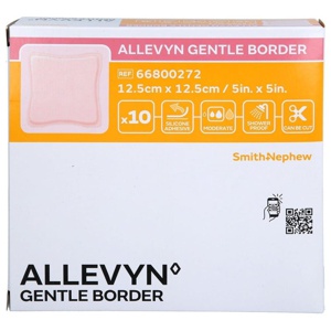ALLEVYN Gentle Border 12,5x12,5 cm Schaumverb. Produktbild