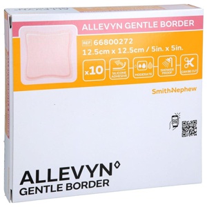 ALLEVYN Gentle Border 12,5x12,5 cm Schaumverb. Produktbild