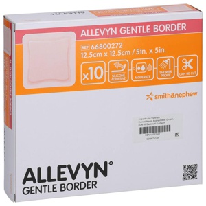 ALLEVYN Gentle Border 12,5x12,5 cm Schaumverb. Produktbild