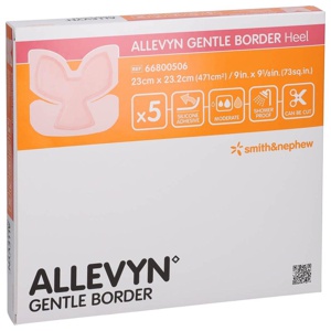 ALLEVYN Gentle Border Heel 23x23,2 cm Schaumv. Produktbild