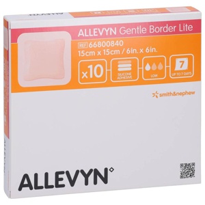 ALLEVYN Gentle Border Lite 15x15 cm Schaumverb. Produktbild