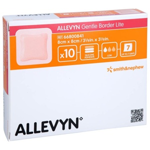 ALLEVYN Gentle Border Lite 8x8 cm Schaumverb. Produktbild