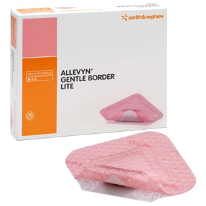 Allevyn Gentle Border Lite skumbandasje 5cmx5cm 10 stk produktbilde