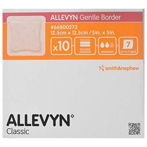 Allevyn Gentle Border 12,5 x 12,5 cm 10 st produkt bild
