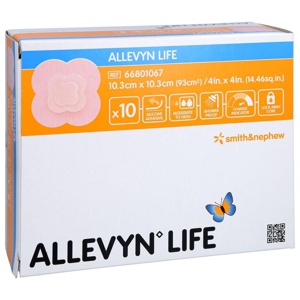 ALLEVYN Life 10,3x10,3 cm Silikonschaumverband Produktbild