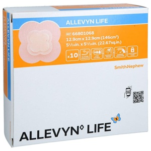 ALLEVYN Life 12,9x12,9 cm Silikonschaumverband Produktbild