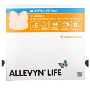 ALLEVYN Life Heel 25x25,2 cm Silikonschaumverband Produktbild
