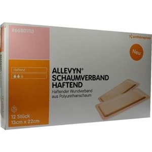 Allevyn Schaumverband 13x22 cm haftend Produktbild