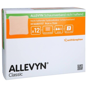 ALLEVYN Schaumverband 9x11 cm nicht haftend Produktbild