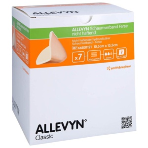 ALLEVYN Schaumverband Ferse 10,5x13,5cm n.haft. Produktbild