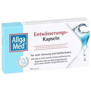 ALLGA MED Entwässerungs-Kapseln Produktbild