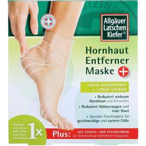 ALLGÄUER LATSCHENK. Hornhaut Entferner Maske plus Produktbild