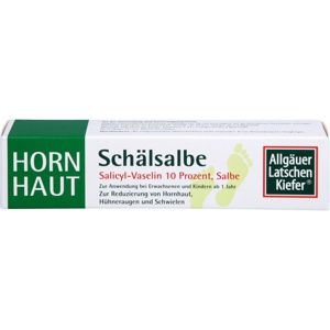 Allgäuer Latschenkiefer Hornhaut Schälsalbe, 50 g Salbe Produktbild