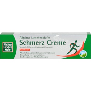 Allgäuer Latschenkiefer Schmerz Creme, 100 g Creme Produktbild
