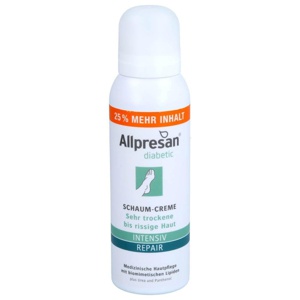 ALLPRESAN diabetic Inten.+Repair m.Urea Schaum-Cr. Produktbild