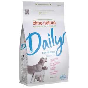 Almo Nature Daily Sterilised all Breeds Schwein & Reis Produktbild