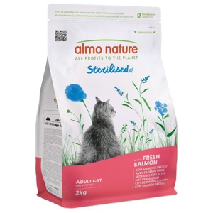 Almo Nature Functional Sterilised Cat Lachs & Reis Produktbild