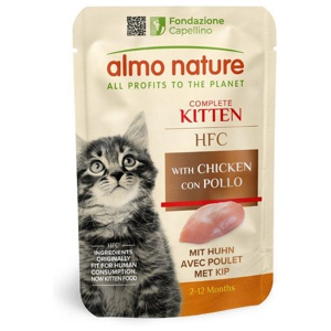 Almo Nature HFC Kitten Pouch Huhn Produktbild