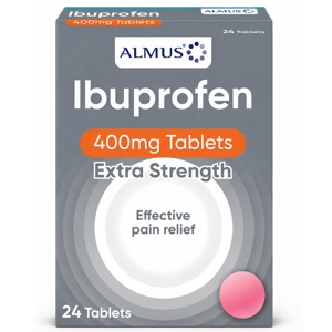 Almus Ibuprofen 400mg Tablets product image