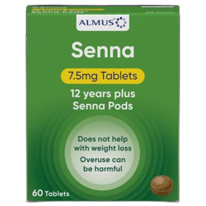 Almus Senna 7.5Mg Tablets 12 Year plus product image