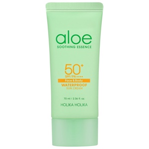 Holika Holika Aloe Cica Waterproof Sunscreen SPF50+ 70 ml produkt bild