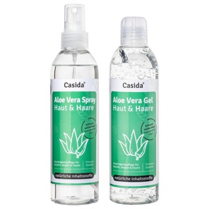 Casida Aloe Vera Spray Haut & Haare 2X200 ml Produktbild