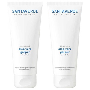 Aloe Vera Gel pur ohne Duft, 2x100 ml Gel Produktbild
