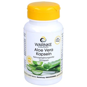 Aloe Vera Kapseln, 100 St Kapseln Produktbild