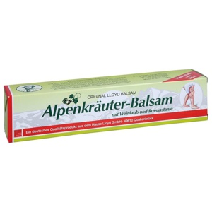 ALPENKRÄUTER Balsam m.Weinlaub+Rosskastanie LLOYD Produktbild