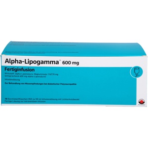 ALPHA-LIPOGAMMA 600 mg Fertiginfusion Dsfl. Produktbild