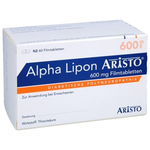 ALPHA LIPON Aristo 600 mg Filmtabletten Produktbild