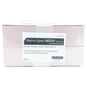 Alpha Lipon Aristo 600 mg Infusionslösung, 10X100 ml Infusionslösung Produktbild
