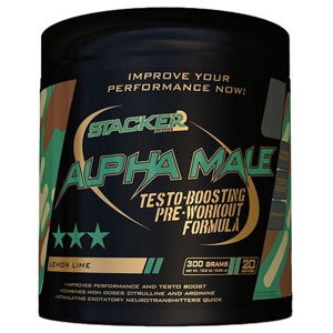 Alpha Male 300 g Testo Boosting Pre-Workout produkt bild