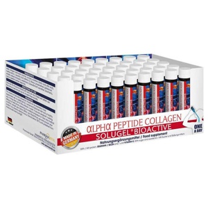 alpha PEPTIDE COLLAGEN Active Gel Trinkampullen 50X25 ml Trinkampullen Produktbild
