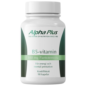 Alpha Plus B5-vitamin 90 kapslar produkt bild