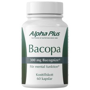 Alpha Plus Bacopa 60 st produkt bild