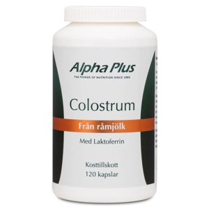 Alpha Plus Colostrum Kapslar 120 kapsler produktbillede