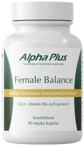 Alpha Plus Female Balance 90 mjuka kapslar produkt bild