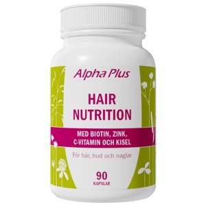 Alpha Plus Hair Nutrition 90 kapslar produkt bild
