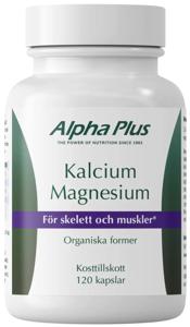 Alpha Plus Kalcium Magnesium 120 kapslar produkt bild