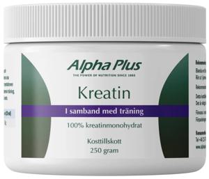 Alpha Plus Kreatin 250 g produkt bild