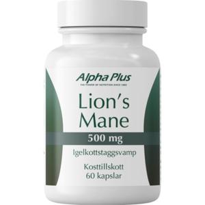 Alpha Plus Lion's Mane 60 st produkt bild