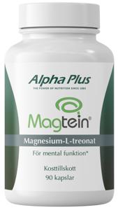 Alpha Plus Magtein Magnesium L-treonat 90 kapslar produkt bild