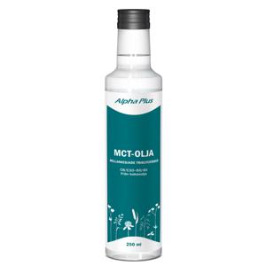 Alpha Plus MCT-Olja 250 ml produkt bild