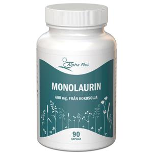 Alpha Plus Monolaurin, 90 kaps produkt bild