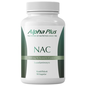 Alpha Plus NAC 90 kapslar produkt bild
