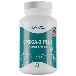 Alpha Plus Omega-3 Plus 75 styck produkt bild