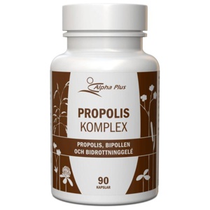 Alpha Plus Propoliskomplex 90 kapslar produkt bild